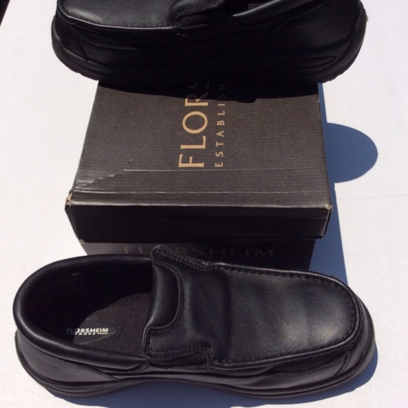 NWT Florsheim Work black Ace Oxford steel … main image 5